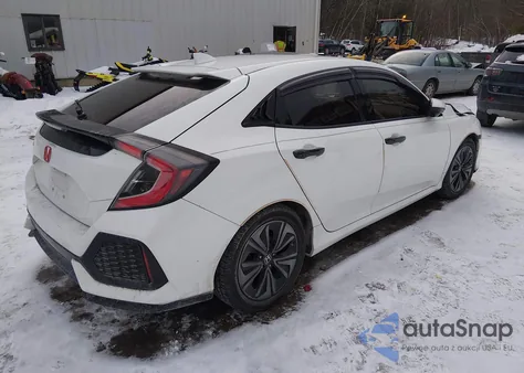 2018 Honda Civic Ex z USA, uszkodzony, nr VIN SHHFK7H54JU215931